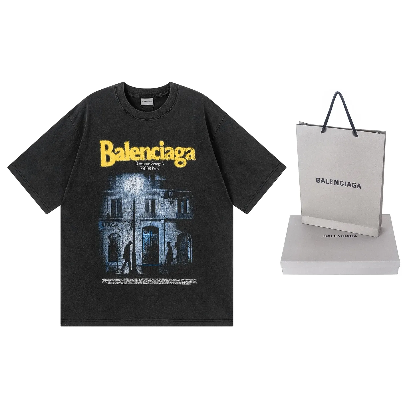 【 . Quality】BALENCI*GA/ .SS 26 New Arrival 。 Balenclag* T 。 Retro . 。 . Authentic 。 ！ ZP 。 260 ， . ， ， 。 。 ， 。 OS . Same Style ：BL 263786 ： Size：XS S M L